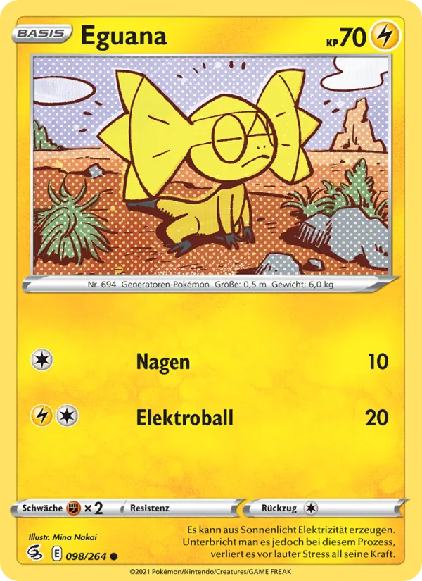 Eguana, Fusions Angriff No. 98