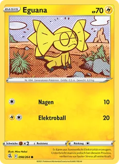 Eguana, Fusions Angriff Nº 98 Normal
