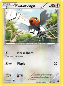 Passerouge, XY Nº 113 Normal