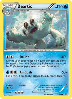 Beartic, Next Destinies No. 37 Normal