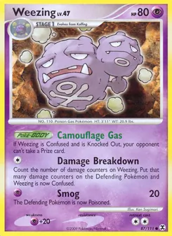 Weezing, Rising Rivals Nº 87 Normal