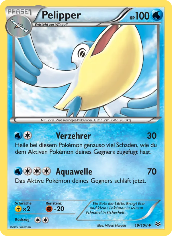 Pelipper, Drachenleuchten No. 19