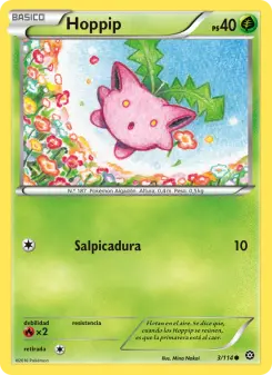 Hoppip, Asedio de Vapor No. 3 Normal