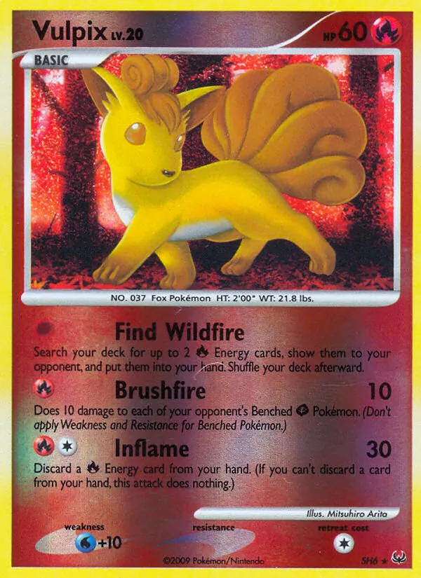 Vulpix, Platinum No. SH6
