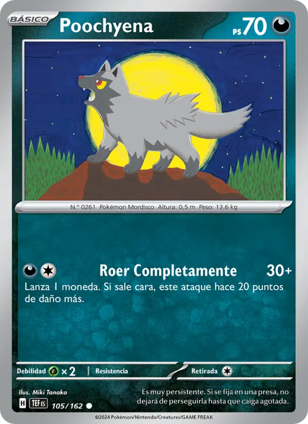 Poochyena, Fuerzas Temporales No. 105
