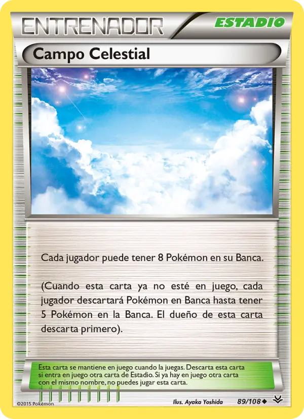 Campo Celestial, Cielos Rugientes No. 89