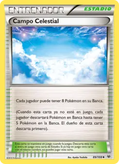 Campo Celestial, Cielos Rugientes Nº 89 Normal