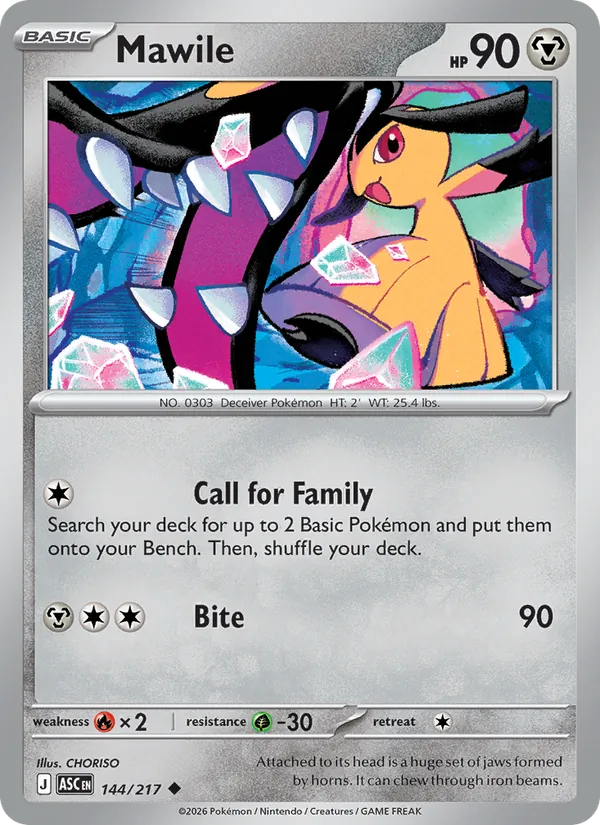 Mawile, Ascended Heroes Nº 144