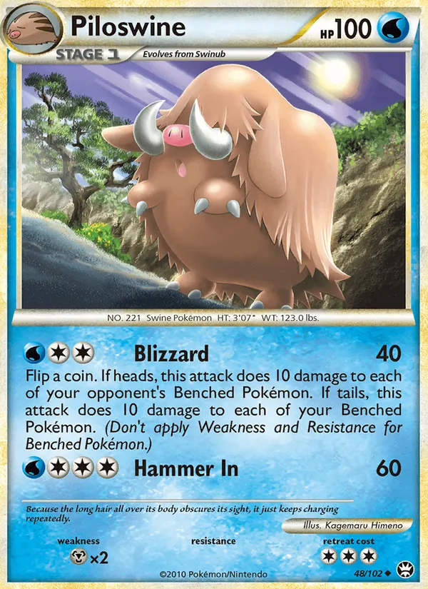 Piloswine, Triumphant No. 48