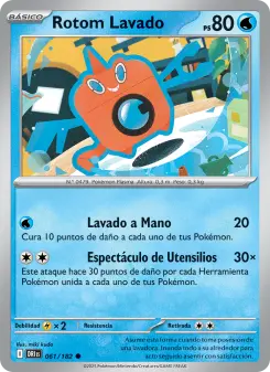 Rotom Lavado, Rivales Predestinados Nº 061 Normal