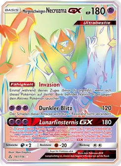 Morgenschwingen-Necrozma GX, Ultra-Prisma No. 161 Normal