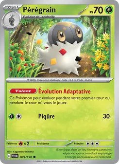 Pérégrain, Écarlate et Violet No. 009 Normal