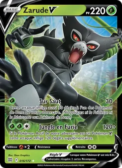 Zarude V, Stars Étincelantes No. 016 Holo
