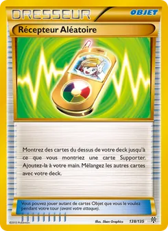 Récepteur Aléatoire, Tempète Plasma Nº 138 Normal