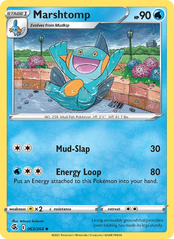Marshtomp, Fusion Strike No. 63