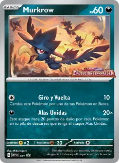 Murkrow, SVP Black Star Promos No. 021 Holo