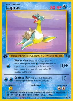 Lapras, Fossil No. 25