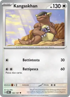 Kangaskhan, Ossidiana Infuocata Nº 165 Normal