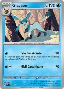 Glaceon, SVP Black Star Promos Nº 171 Holo