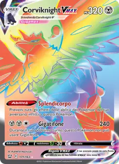 Corviknight VMAX, Stili di Lotta No. 171 Holo