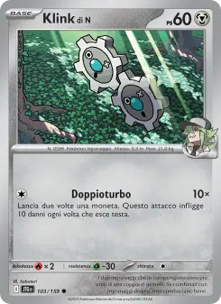 Klink di N, Avventure Insieme No. 103 Normal