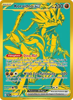Koraidon-ex, Paldeas Schicksale No. 245 Holo