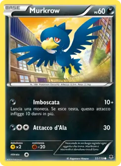 Murkrow, Forze Spettrali No. 51 Normal