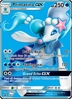 Primarina GX, SM Black Star Promos Nº SM39 Normal