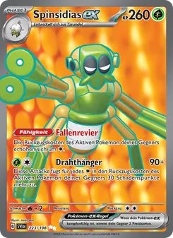 Spinsidias-ex, Karmesin & Purpur Nº 223 Holo