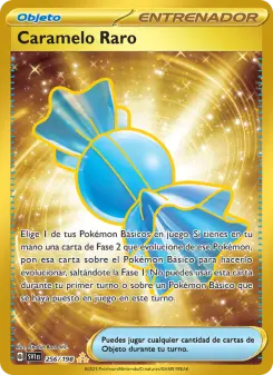 Caramelo Raro, Escarlata y Púrpura Nº 256 Holo