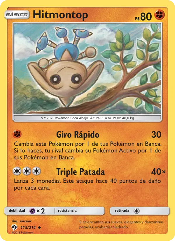Hitmontop, Truenos Perdidos Nº 113