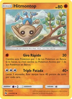 Hitmontop, Truenos Perdidos No. 113 Normal