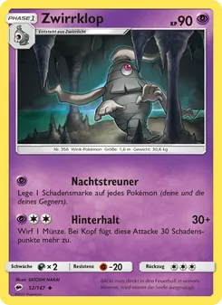 Zwirrklop, Nacht in Flammen Nº 52 Normal
