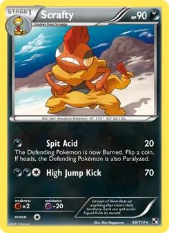 Scrafty, Black & White No. 69 Normal