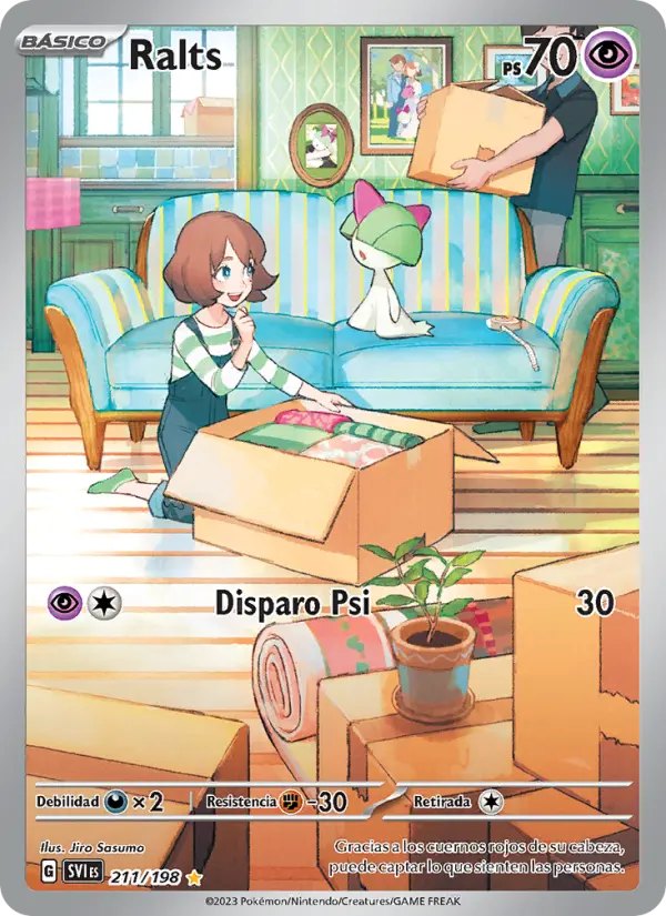 Ralts, Escarlata y Púrpura No. 211