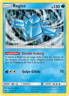 Regice, Invasión Carmesí Nº 28 Normal