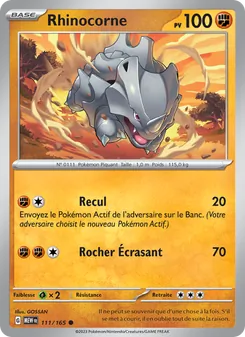 Rhinocorne, 151 Nº 111 Normal