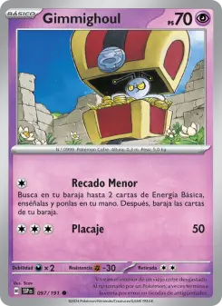 Gimmighoul, Chispas Fulgurantes Nº 097 Normal