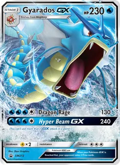 Gyarados GX, SM Black Star Promos Nº SM212 Normal