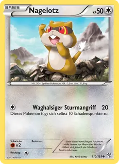 Nagelotz, Plasma-Sturm Nº 110 Normal