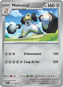 Melmetal, Forces Temporelles Nº 117 Holo