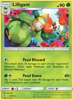 Lilligant, Guardians Rising No. 5