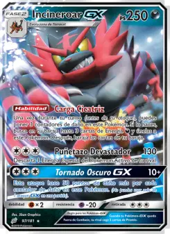 Incineroar GX, Union de Aliados No. 97 Normal