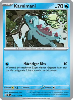 Karnimani, Gewalten der Zeit No. 039 Normal
