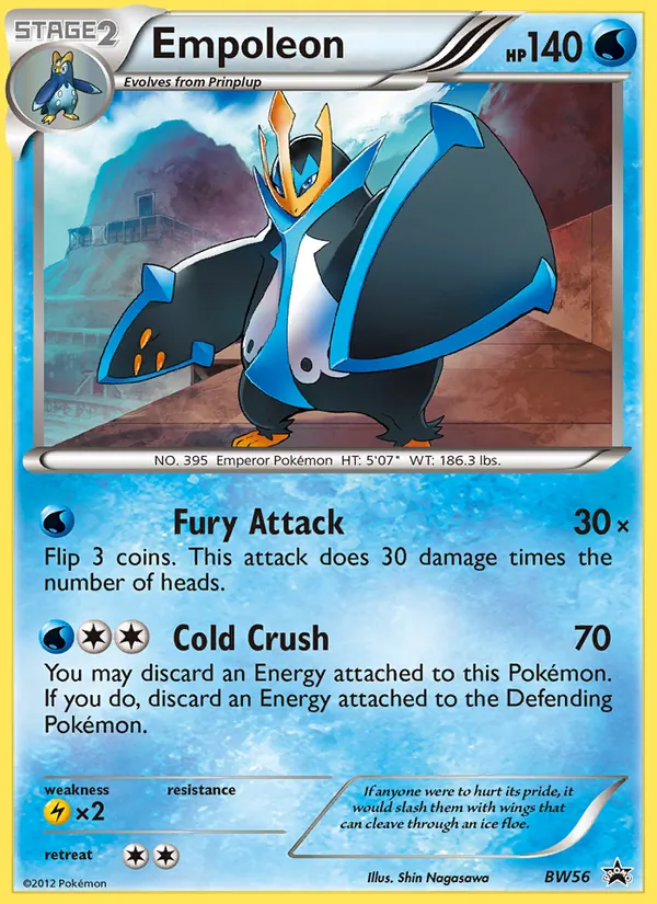 Empoleon, BW Black Star Promos No. BW56