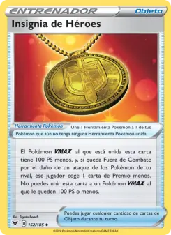 Insignia de Héroes, Voltaje Vívido Nº 152 Normal