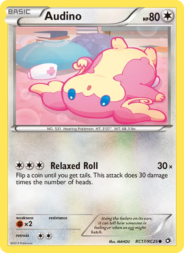 Audino, Legendary Treasures No. RC17