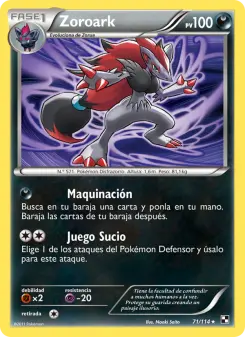 Zoroark, Negro y Blanco Nº 71 Normal