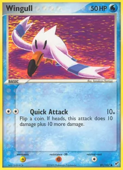 Wingull, Deoxys No. 81 Normal