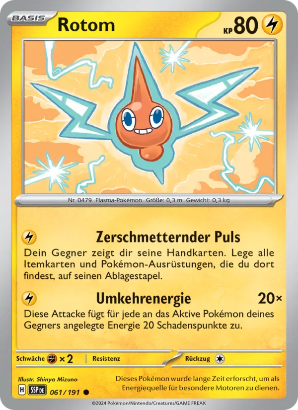 Rotom, Stürmische Funken No. 061